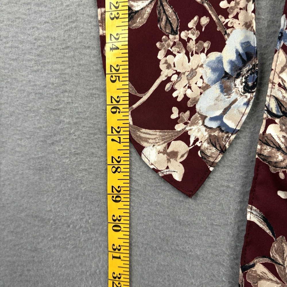 Dainty Holligan Wrap Top Women Small Tie Front Cochella Festival Boho USA Made - Picture 10 of 11